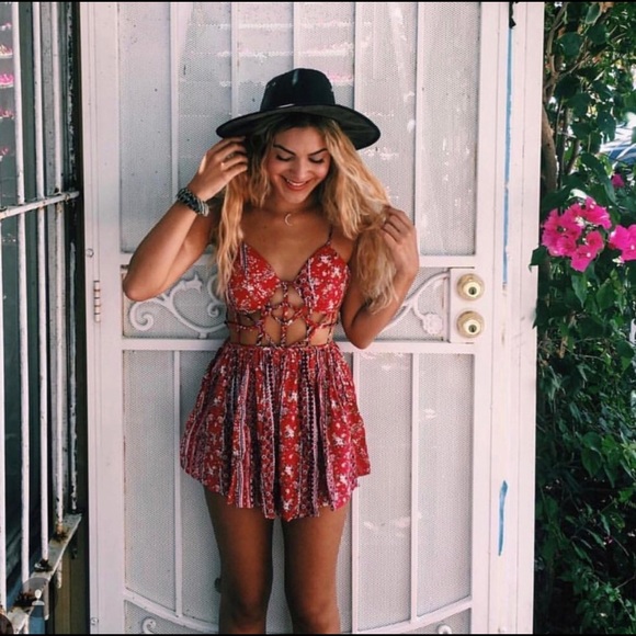 LF Other - LF Red Romper